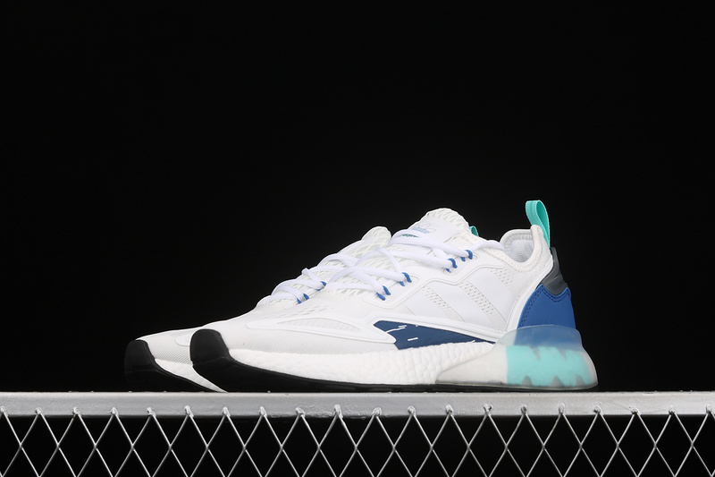 Zx 2K Boost Shoes Cloud White/Cloud White/Collegiate Navy 19