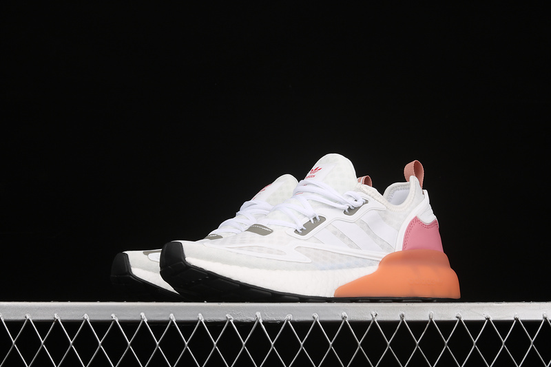 Zx 2K Boost Shoes Cloud White/Crystal White/Hazy Rose 11