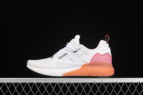 Zx 2K Boost Shoes Cloud White/Crystal White/Hazy Rose 29