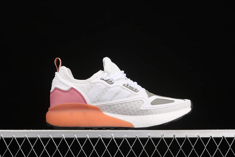 Zx 2K Boost Shoes Cloud White/Crystal White/Hazy Rose 33