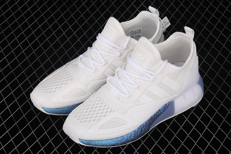 Zg Zx 2K Boost Shoes Cloud White/Blue/Cloud White 21