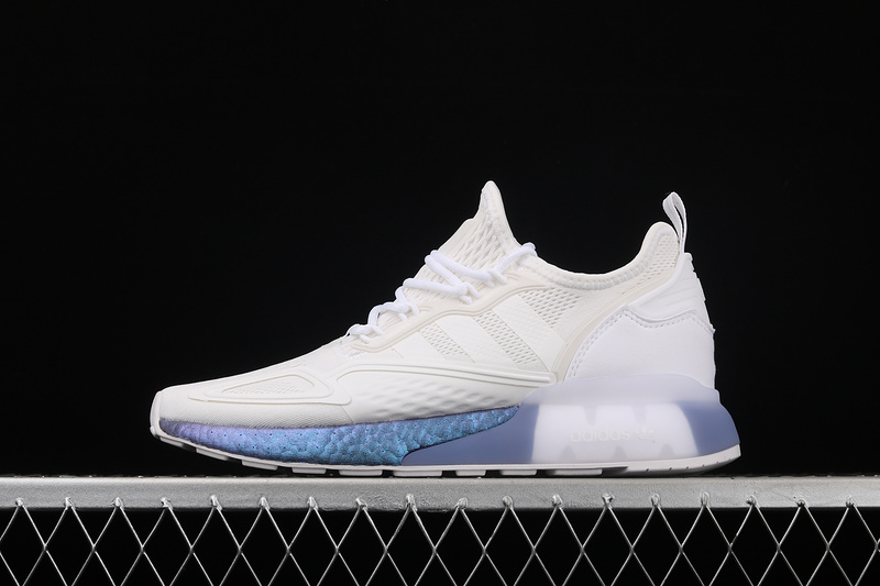 Zg Zx 2K Boost Shoes Cloud White/Blue/Cloud White 23