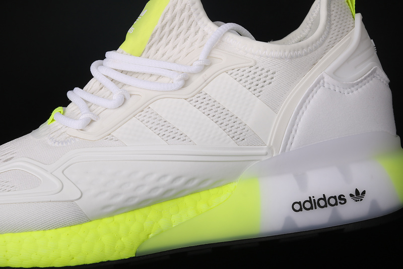 Zg Zx 2K Boost Shoes Cloud White/Light Yellow 25