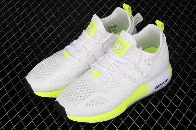 Zg Zx 2K Boost Shoes Cloud White/Light Yellow 27