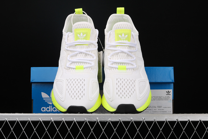 Zg Zx 2K Boost Shoes Cloud White/Light Yellow 31