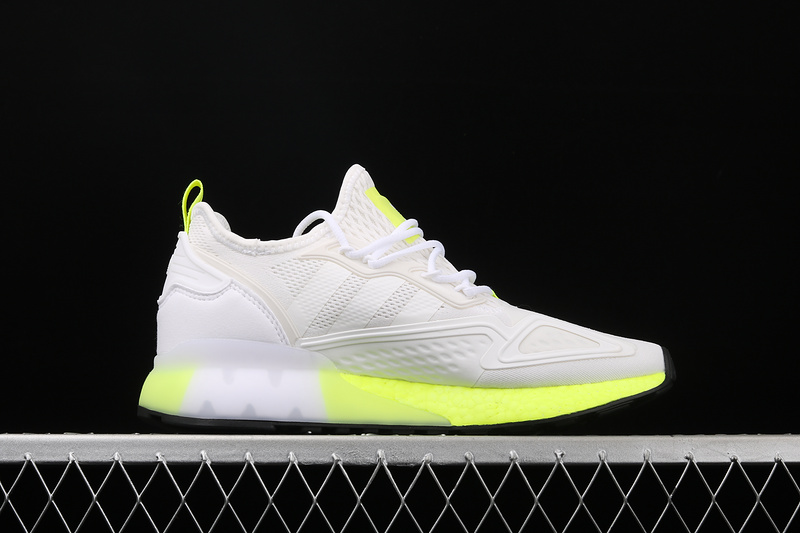 Zg Zx 2K Boost Shoes Cloud White/Light Yellow 33