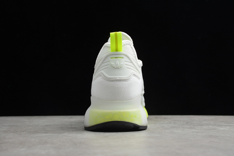 Zx 2K Boost Shoes Cloud White/Cloud White/Solar Yellow 31