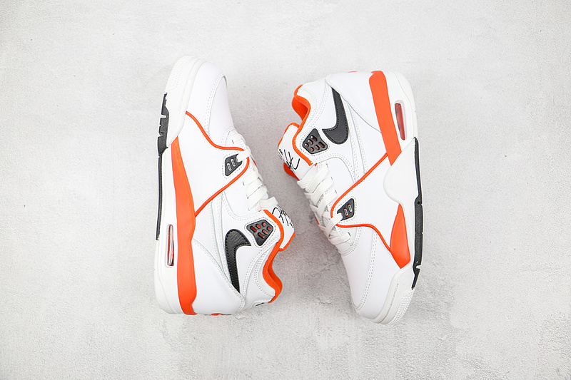 Air Flight 89 Emb Rucker Park White/Team Orange/Black 17