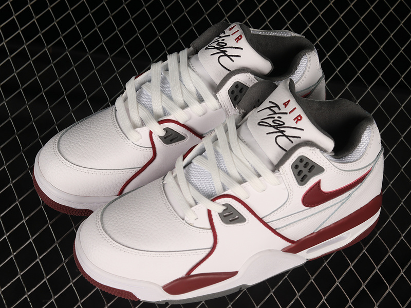 Air Flight 89 White/Team Red/Ash Grey 25