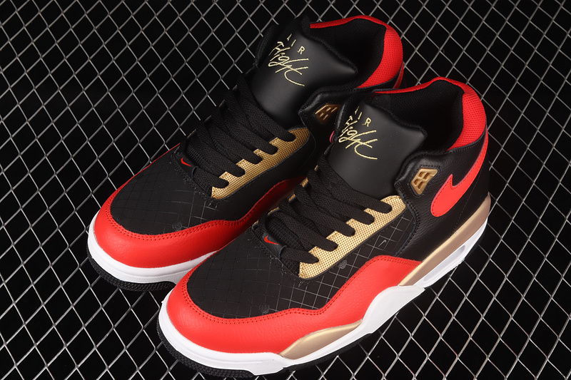 Air Flight Legacy Black/Red/Gld 3