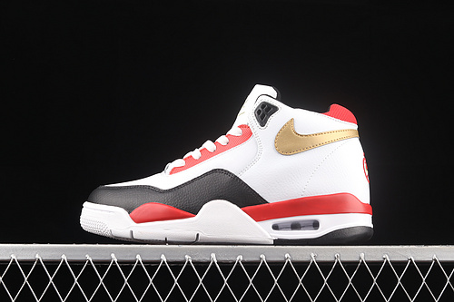 Air Flight Legacy White/Red/Black/Gold 3