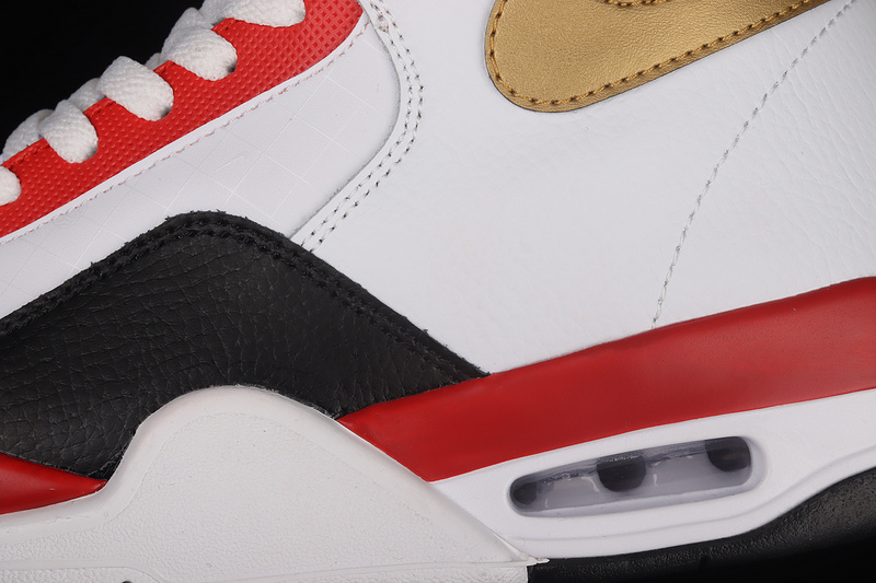 Air Flight Legacy White/Red/Black/Gold 5