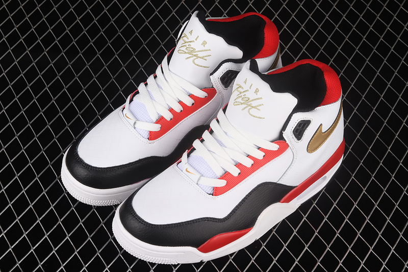 Air Flight Legacy White/Red/Black/Gold 17