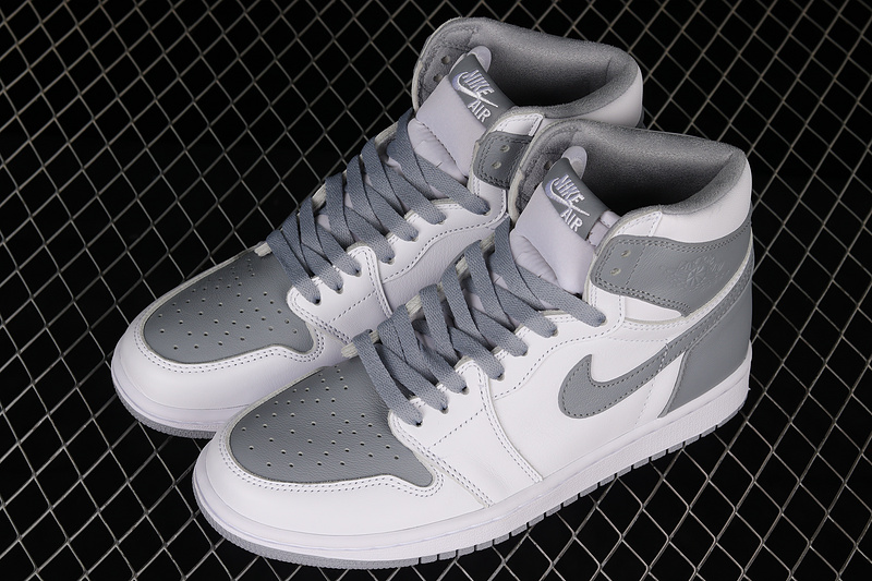 Air Jordan 1 High Og Stealth White/White/Grey 27