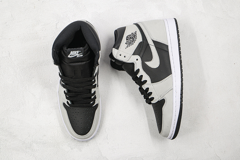 Air Jordan 1 Retro High Og Shadow 2.0 Black/Light Smoke Grey/White 5