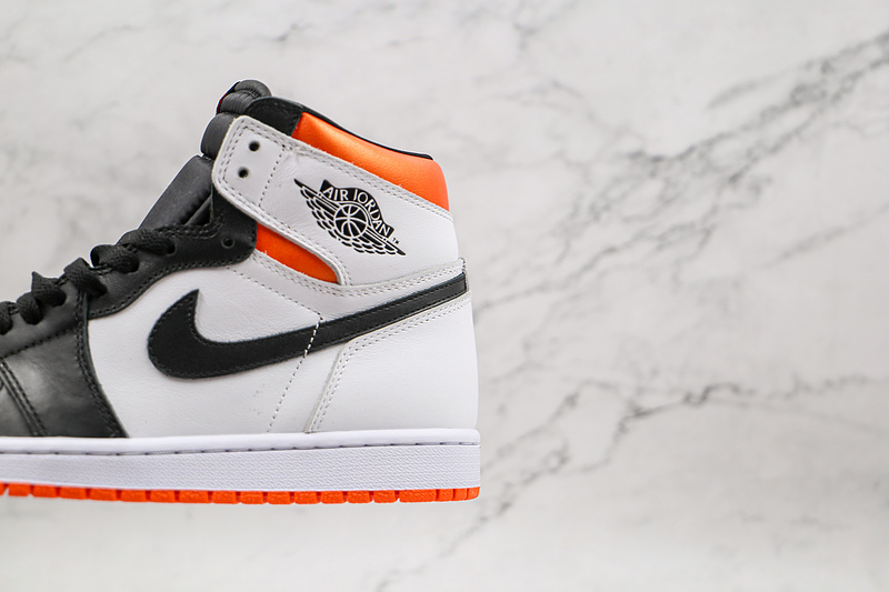 Air Jordan 1 Retro High Og White/Electro Orange/Black 15