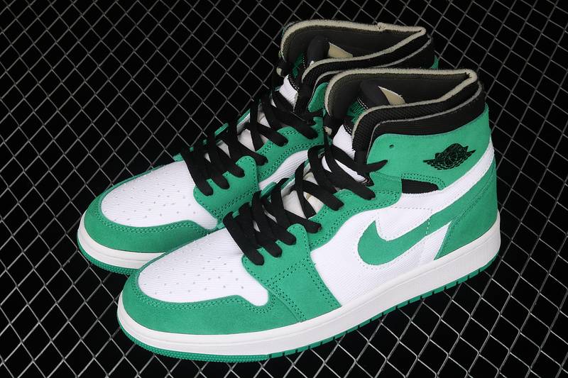 Air Jordan 1 Zoom Cmft Stadium Green/Black-White-Ghost Green 9