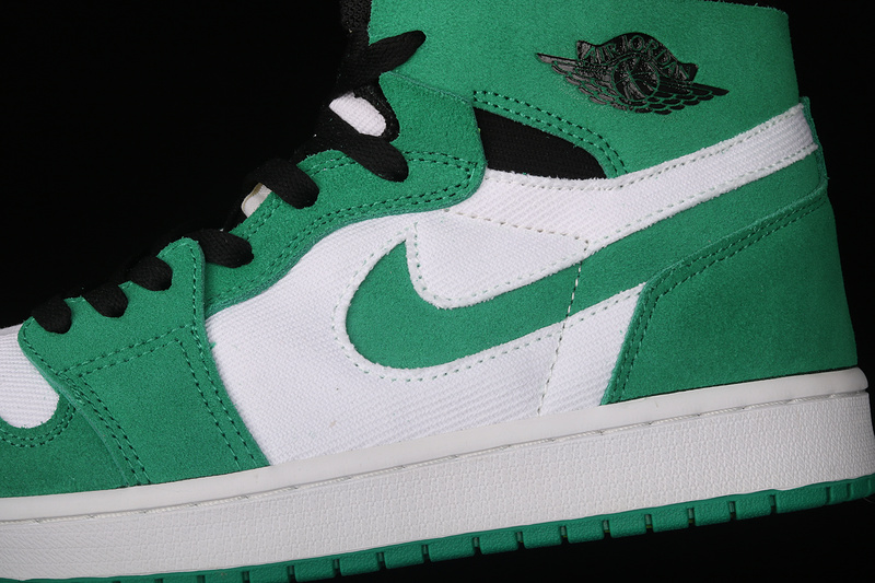 Air Jordan 1 Zoom Cmft Stadium Green/Black-White-Ghost Green 13