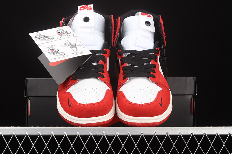 Air Jordan 1 High Switch Red/Black/White 31