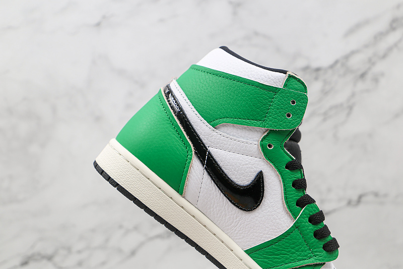 Air Jordan 1 Retro Hig Lucky Green/White/Sail/Black 3