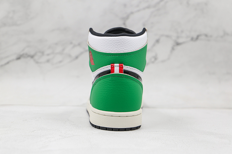 Air Jordan 1 Retro Hig Lucky Green/White/Sail/Black 5