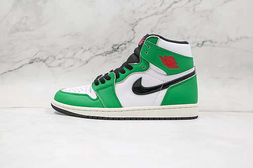 Air Jordan 1 Retro Hig Lucky Green/White/Sail/Black 11