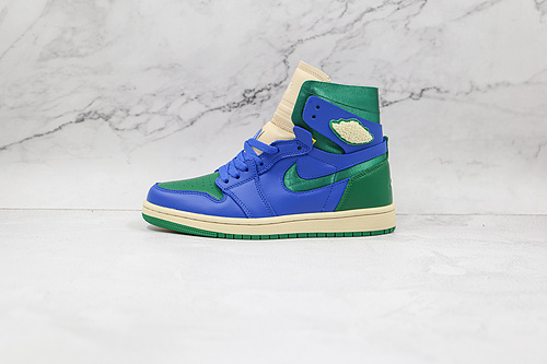 Aleali May X Air Jordan 1 High Zoom Comfort Califia Hyper Royal/Pine Green/White 11