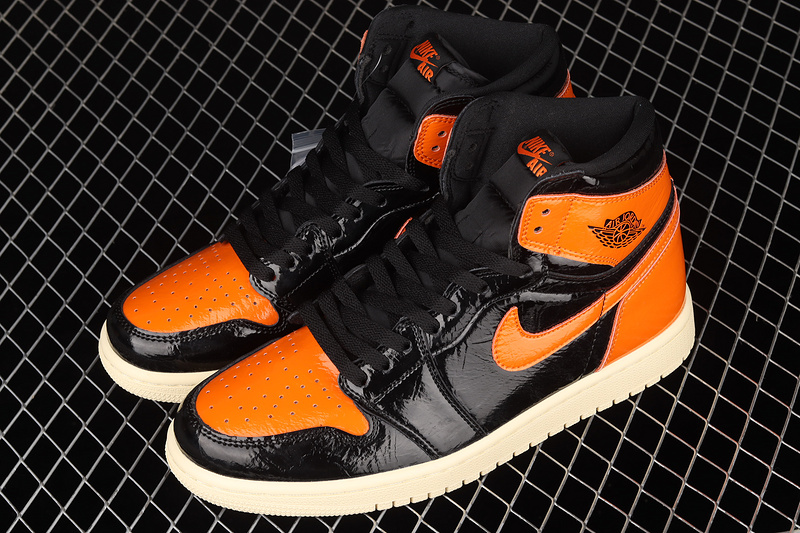 Air Jordan 1 High Og Shattered Backboard 3.0 Black/Pale Vanilla-Starfish 5