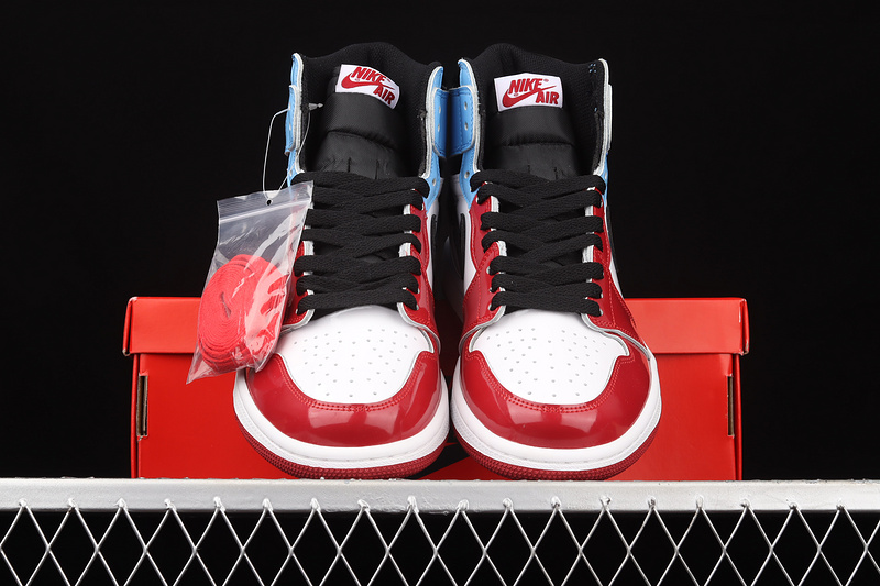 Air Jordan 1 Retro High Og Fearless White/University Blue-Varsity Red-Black 7