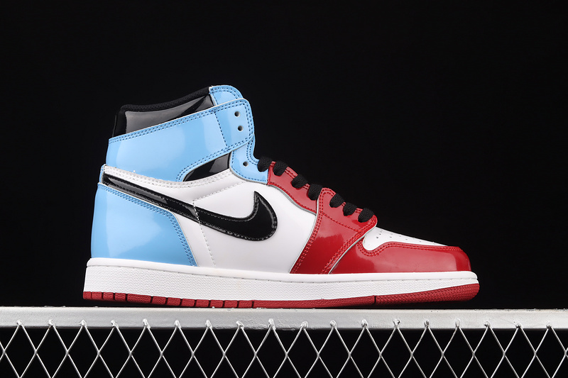 Air Jordan 1 Retro High Og Fearless White/University Blue-Varsity Red-Black 11