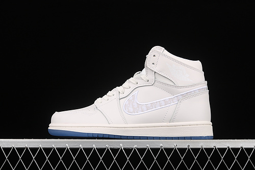 Di*Or X Air Jordan 1 High Beige/White/White 21