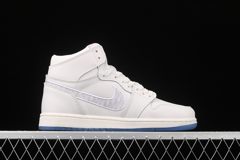 Di*Or X Air Jordan 1 High Beige/White/White 23