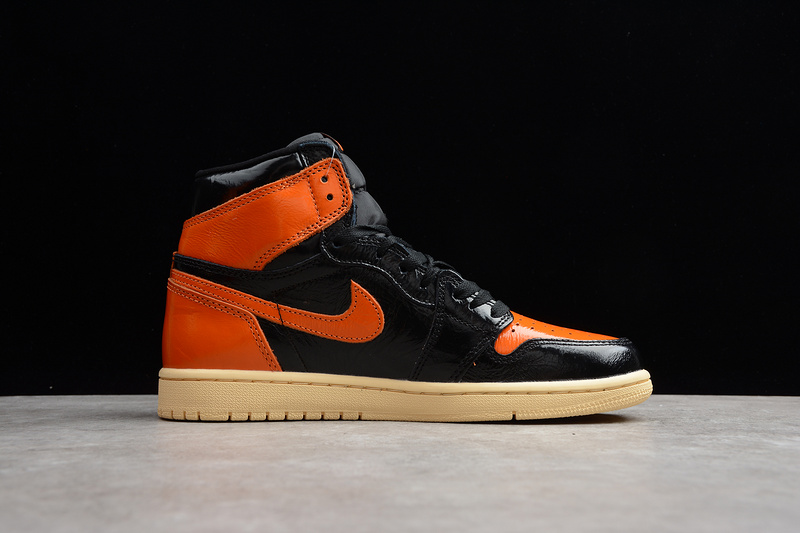 Gz Air Jordan 1 High Og Shattered Backboard 3.0 Black/Orange 15