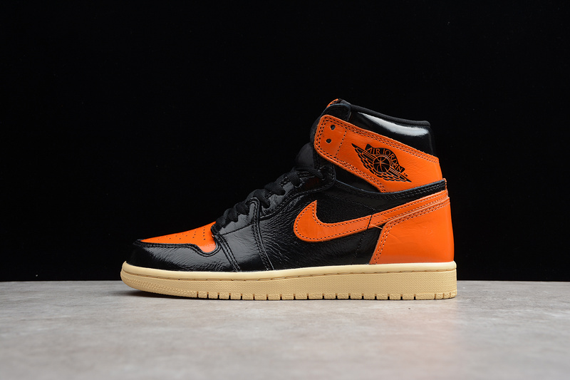 Gz Air Jordan 1 High Og Shattered Backboard 3.0 Black/Orange 19