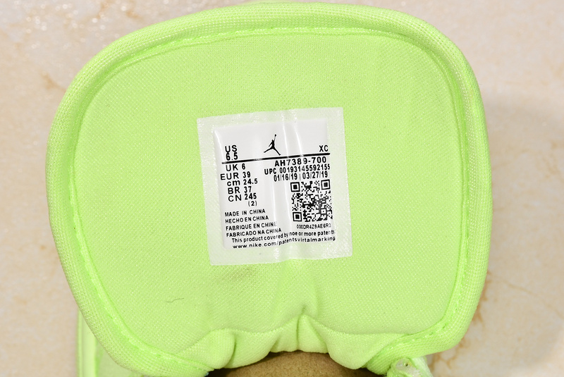 Gz Air Jordan 1 Retro High Barely Volt 3