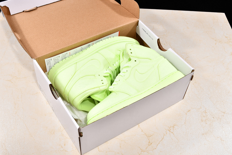 Gz Air Jordan 1 Retro High Barely Volt 5