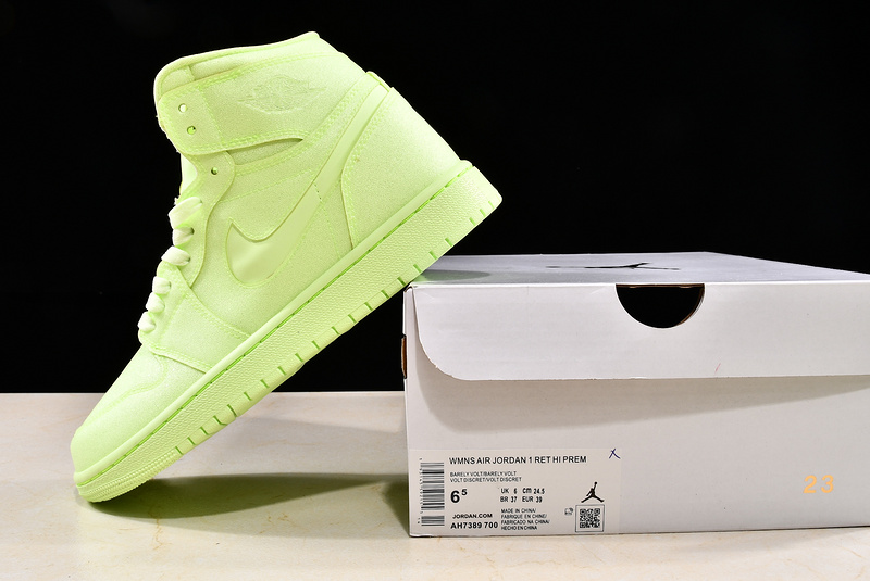 Gz Air Jordan 1 Retro High Barely Volt 9