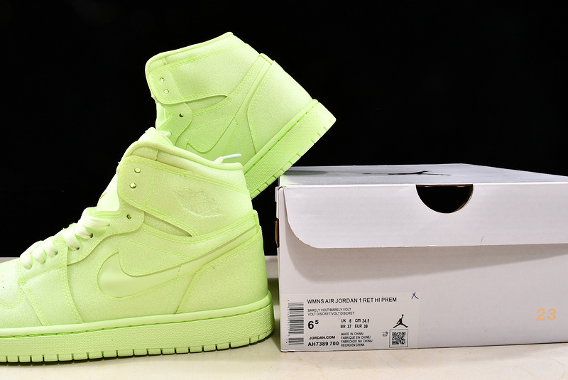 Gz Air Jordan 1 Retro High Barely Volt 15