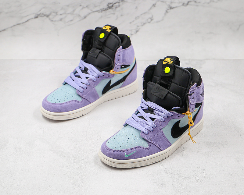 Air Jordan 1 High Switch Purple Pulse/Glacier Blue/Sail/Black 15