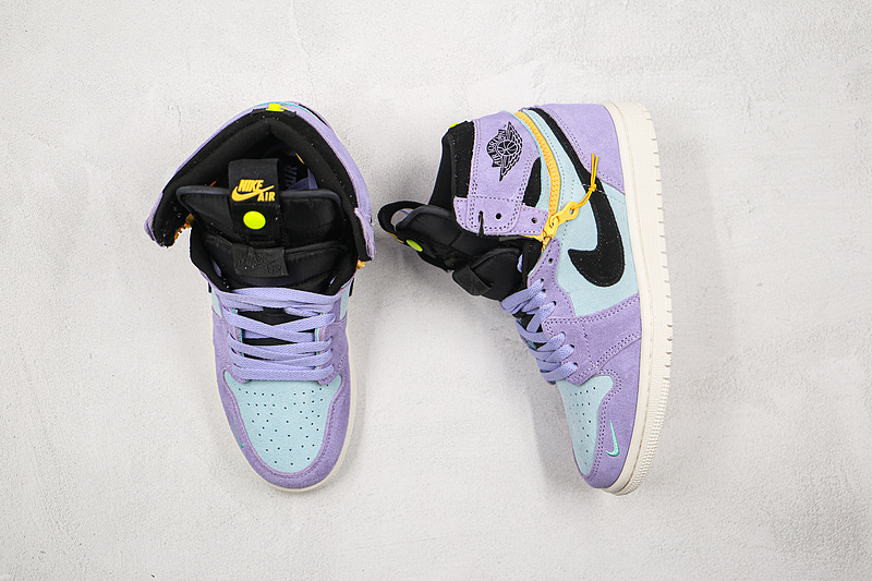 Air Jordan 1 High Switch Purple Pulse/Glacier Blue/Sail/Black 19