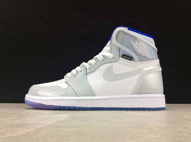 Air Jordan 1 Retro High Zoom White/Racer Blue-White 15