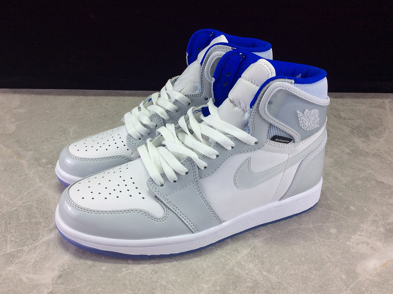 Air Jordan 1 Retro High Zoom White/Racer Blue-White 17