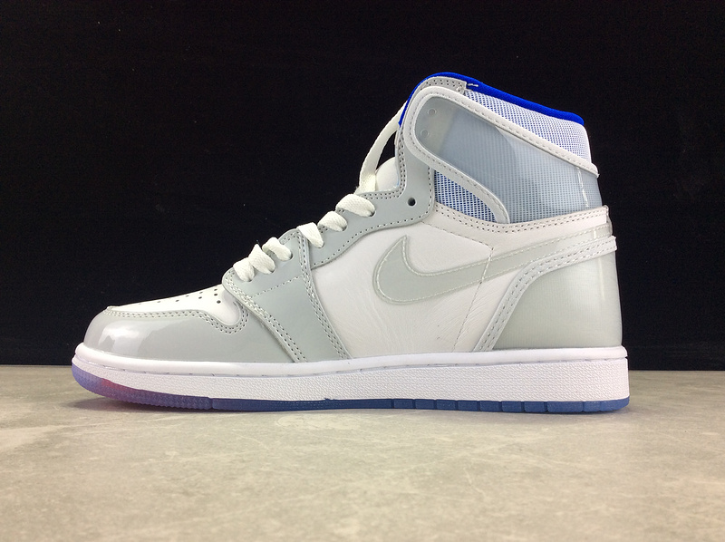 Air Jordan 1 Retro High Zoom White/Racer Blue-White 33