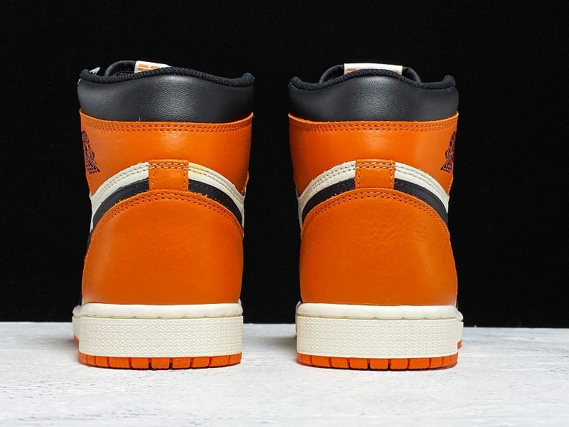 Get Air Jordan 1 High Shattered Backboard Black/Starfish 5