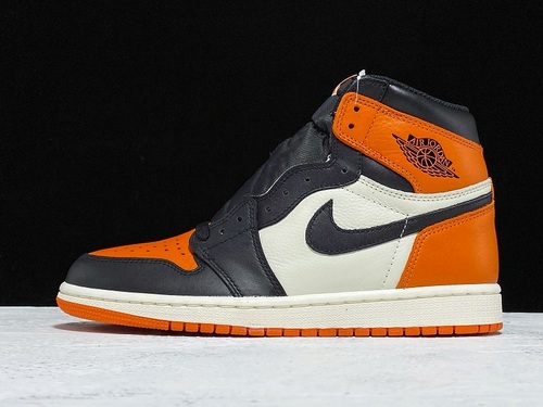 Get Air Jordan 1 High Shattered Backboard Black/Starfish 23