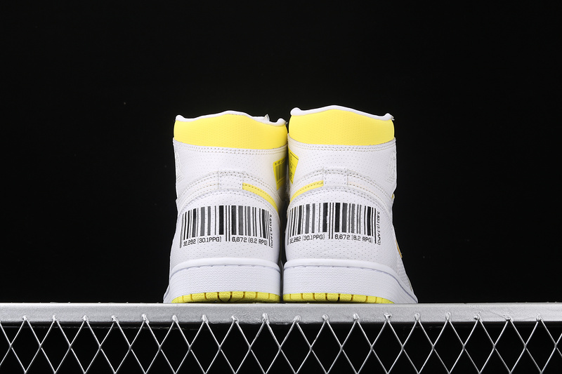 Get Air Jordan 1 High Og First Class Flight White/Yellow 13