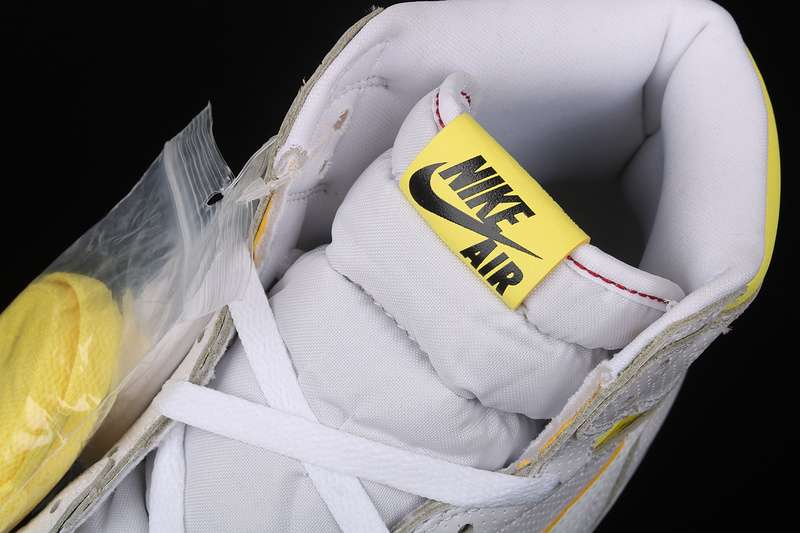 Get Air Jordan 1 High Og First Class Flight White/Yellow 17