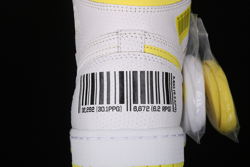 Get Air Jordan 1 High Og First Class Flight White/Yellow 27