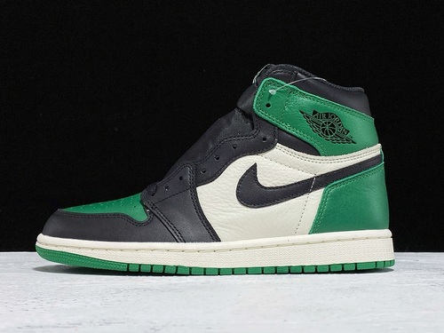 Get Air Jordan 1 Retro High Og Pine Green/Black 3