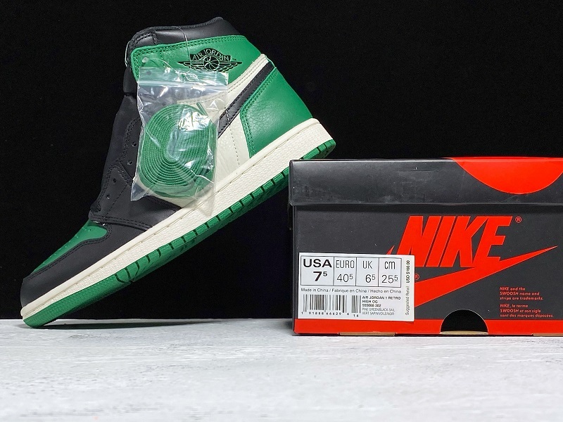 Get Air Jordan 1 Retro High Og Pine Green/Black 13